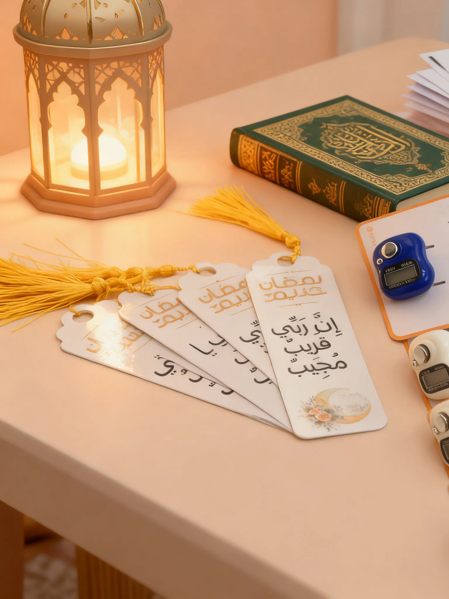 3 فواصل قراءة تصميم رمضاني Image