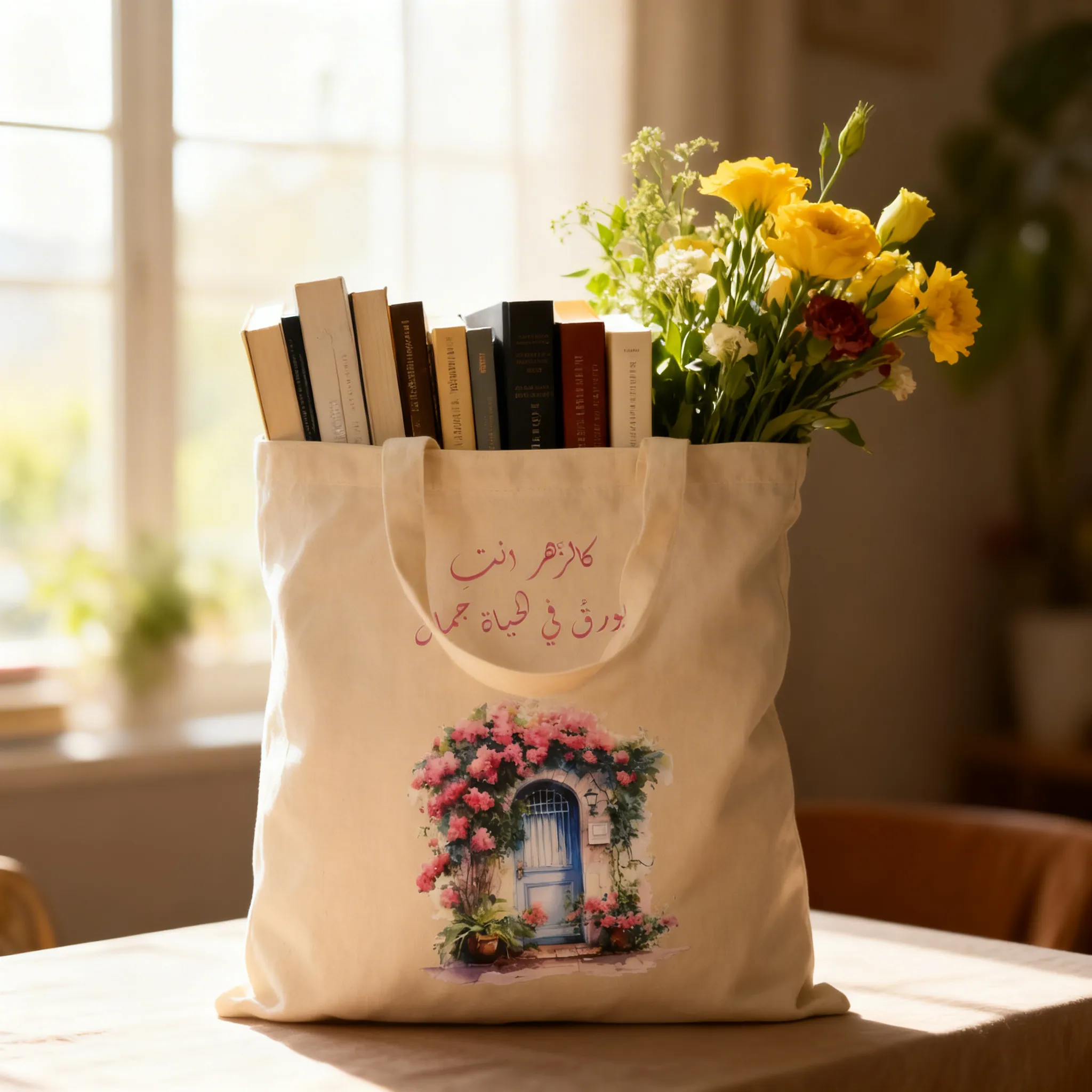 شنطة قماش قطن ثقيل