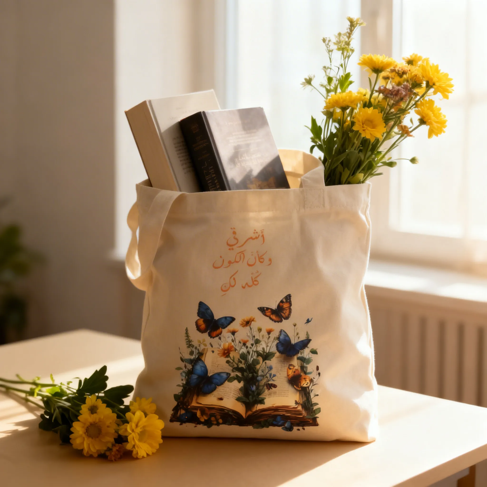 شنطة قماش قطن ثقيل